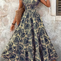 Brynn | Printed Bohemian Maxi Dress