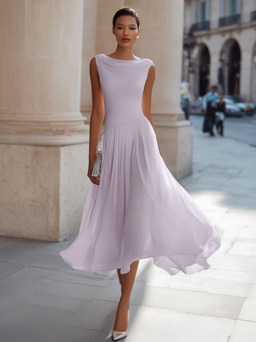 Margot Women's Pleated Midi Dress