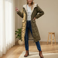 Liesl | Sherpa Lined Long Puffer Coat - view 2