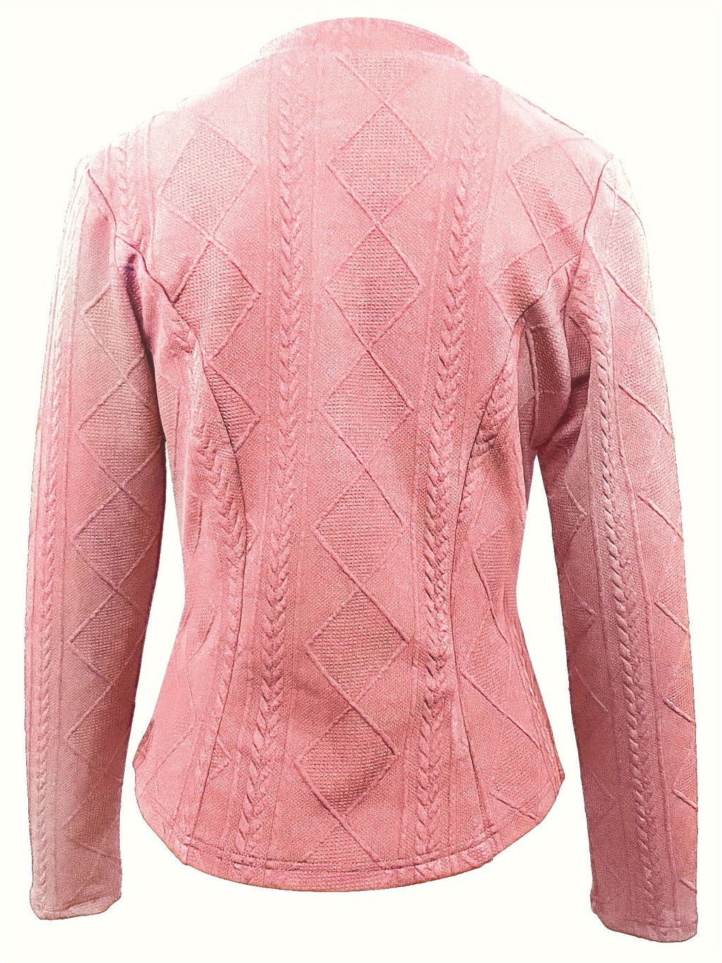 Beatrix | Textured Waist Defining Button Blazer - view 10