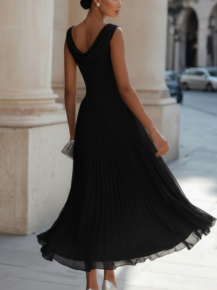 Margot Women's Pleated Midi Dress