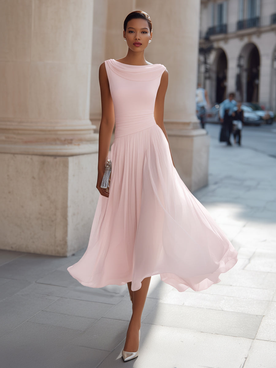 Margot Women's Pleated Midi Dress
