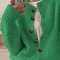 Anouk | Button Front Crew Neck Cardigan - view 14