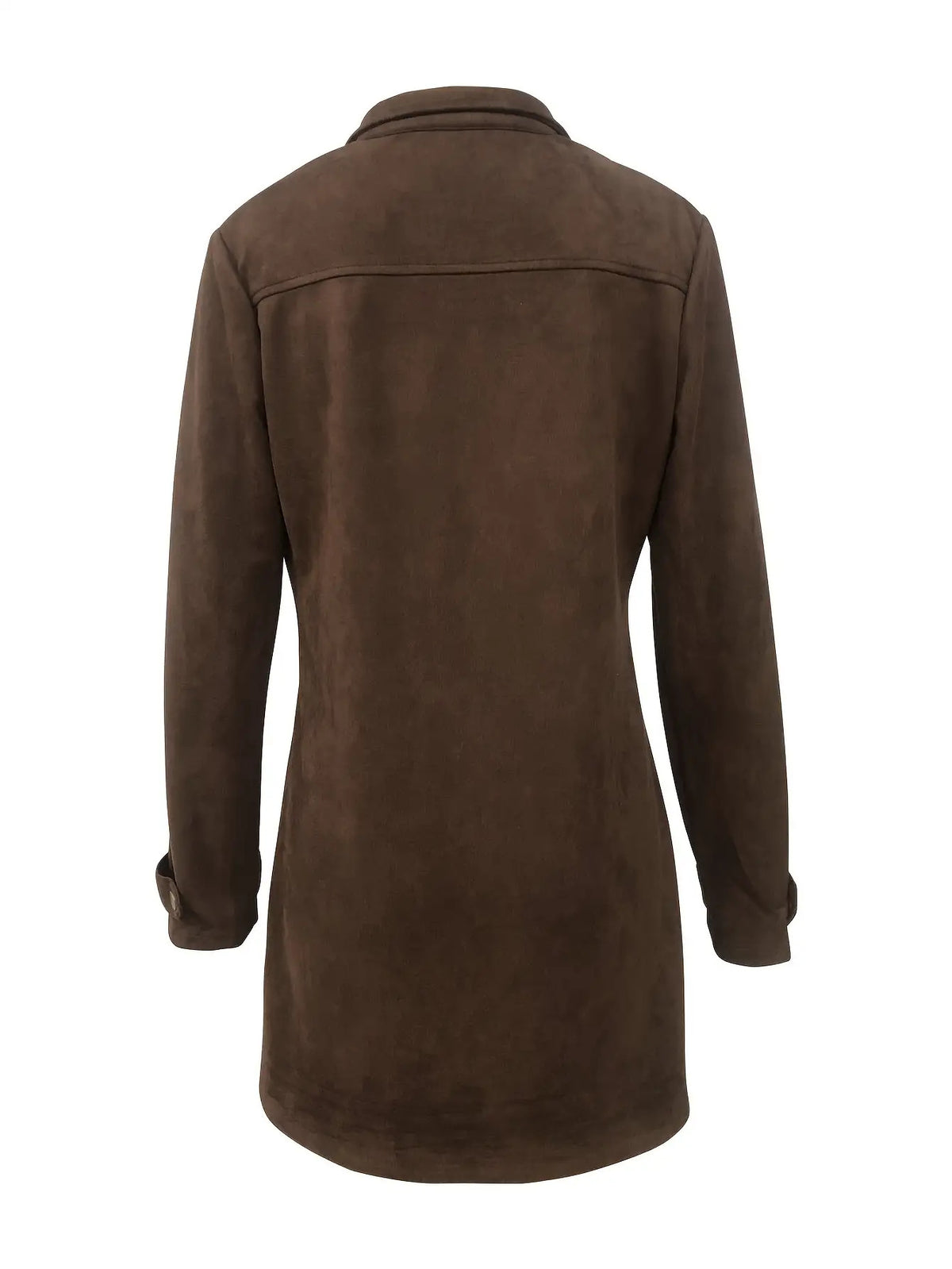 Zelda | Printed Baseball Collar Mid Length Jacket - view 3