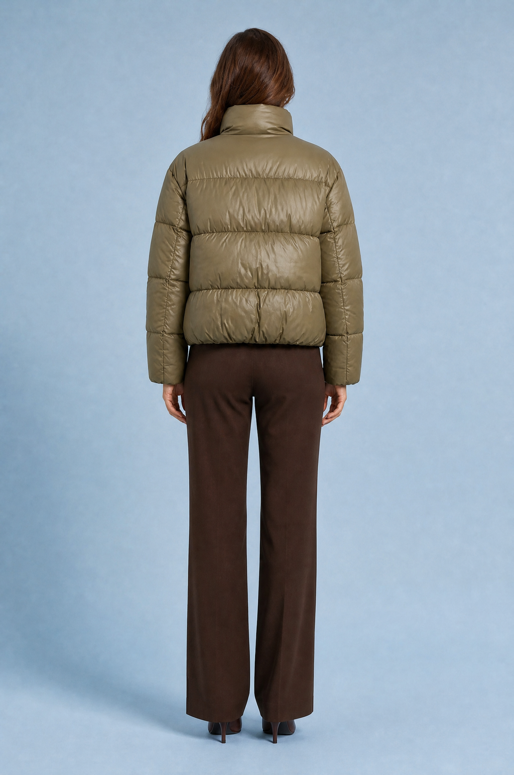 Heidi | High Neck Quilted Puffer Jacket - view 5