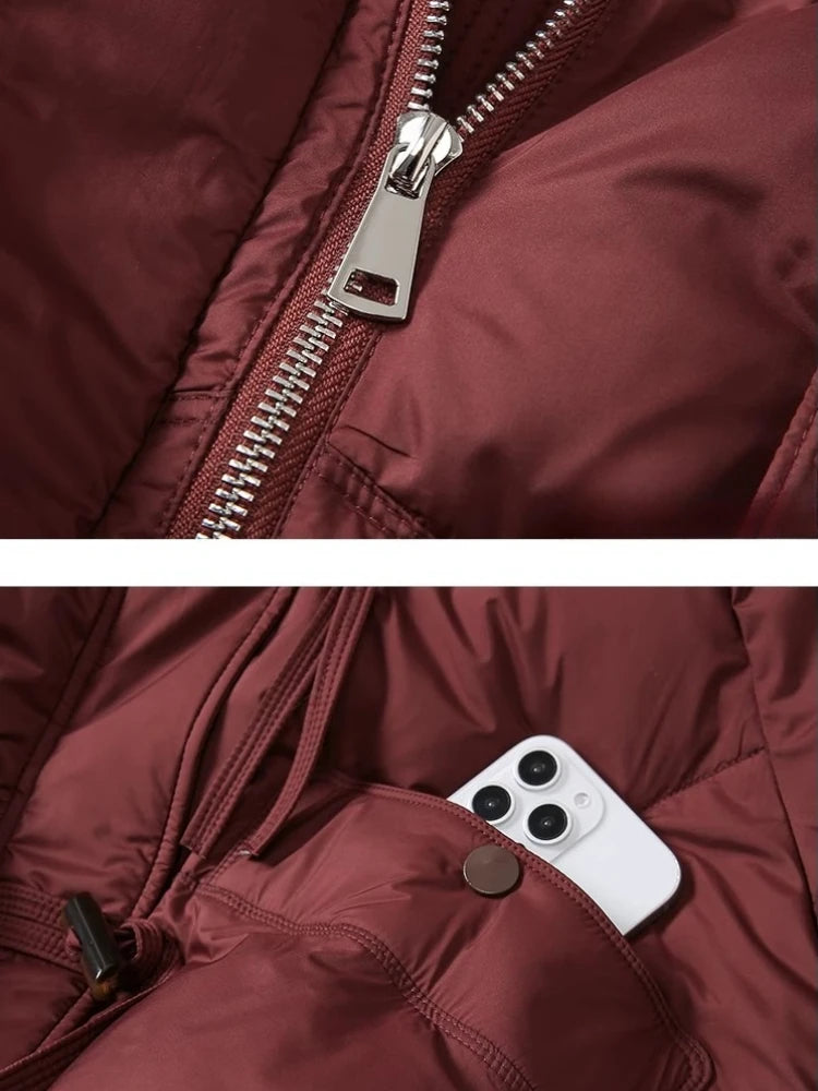 Signe | Removable Collar Padded Parka - view 5