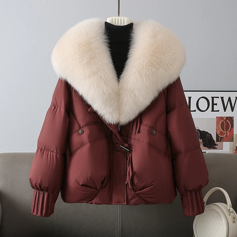 Signe | Removable Collar Padded Parka - view 2