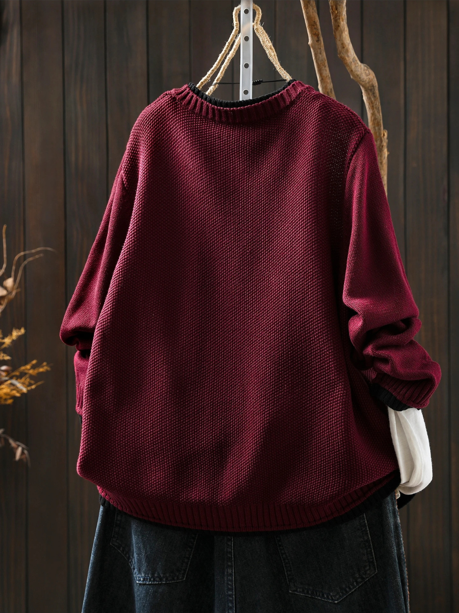 Aurelia Oversized Button-Front Cardigan - view 2