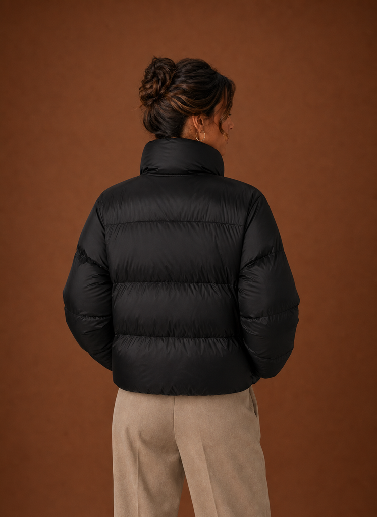 Dorothea | Streamlined Quilted Puffer Jacket - view 7