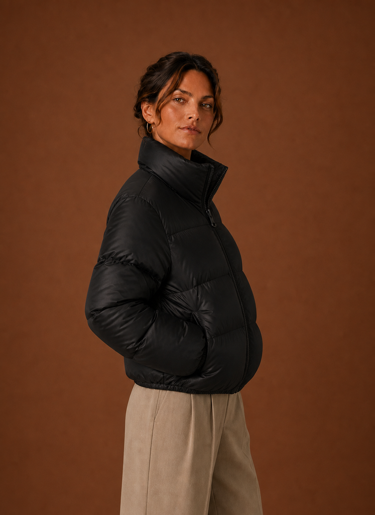 Dorothea | Streamlined Quilted Puffer Jacket - view 6