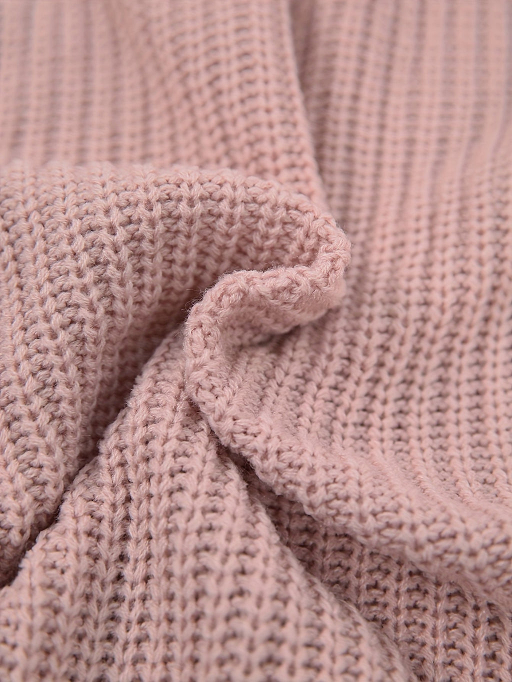 Ribbed knit turtleneck sweater dress with raglan long sleeves - view 11