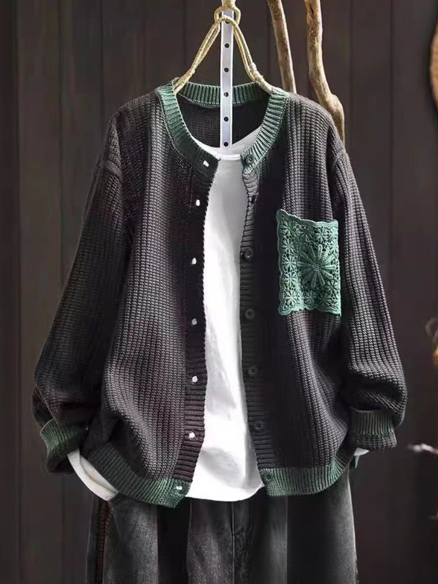 Brielle Lace Pocket Knit Cardigan - view 7