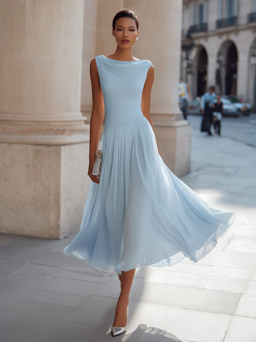 Margot Women's Pleated Midi Dress