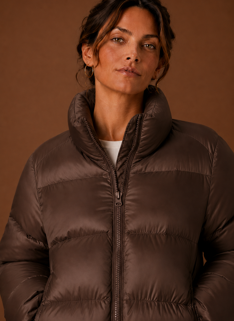 Dorothea | Streamlined Quilted Puffer Jacket - view 4