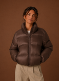 Dorothea | Streamlined Quilted Puffer Jacket - front view