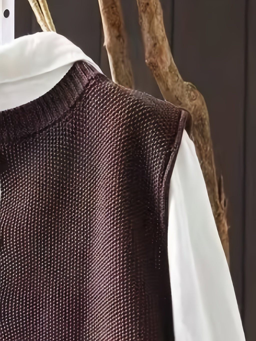 Colette Knit Vest and Shirt Set - view 5