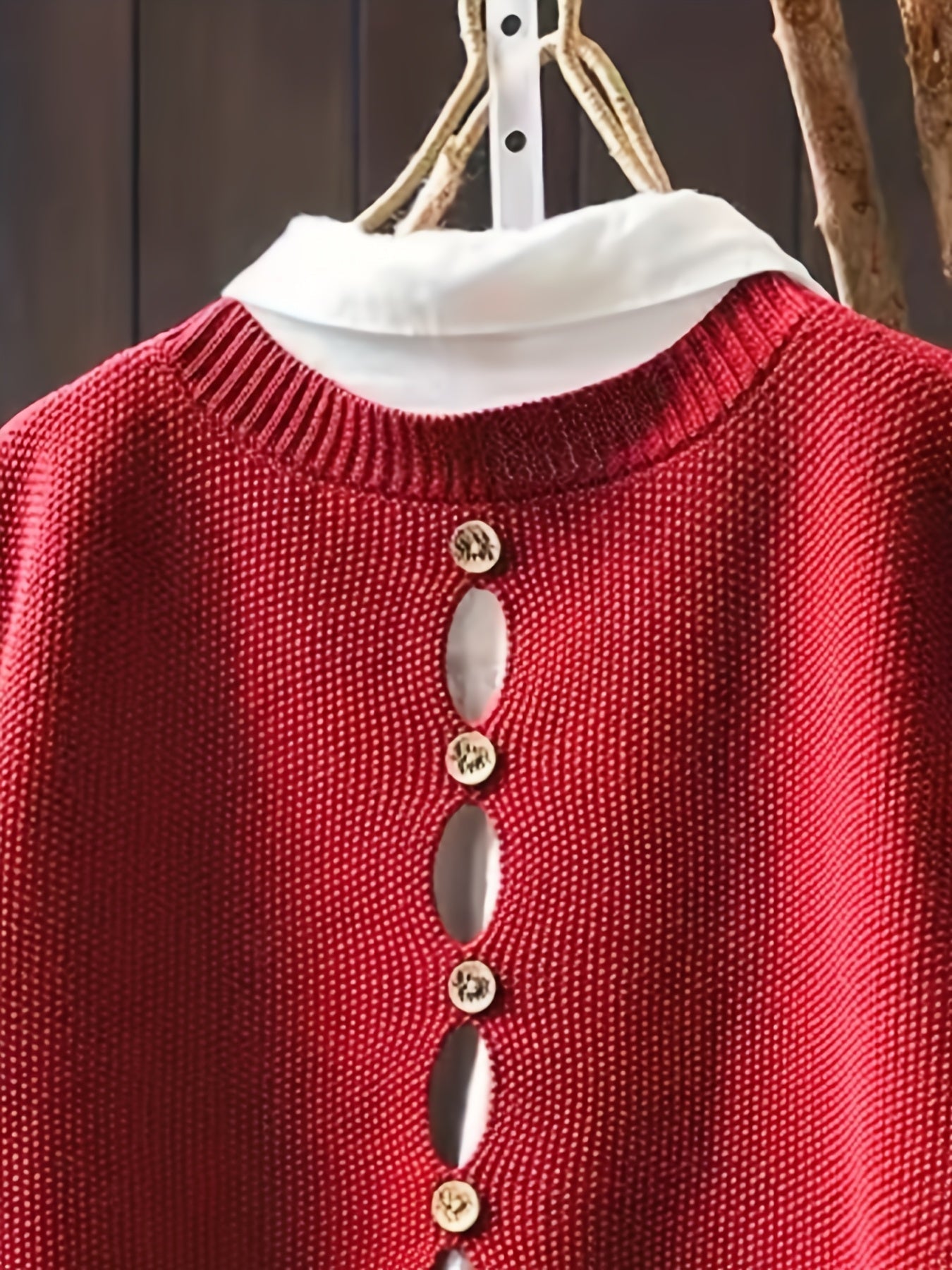 Colette Knit Vest and Shirt Set - view 9