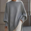 Ottilie | Lantern Sleeve Slanted Hem Sweater - view 12