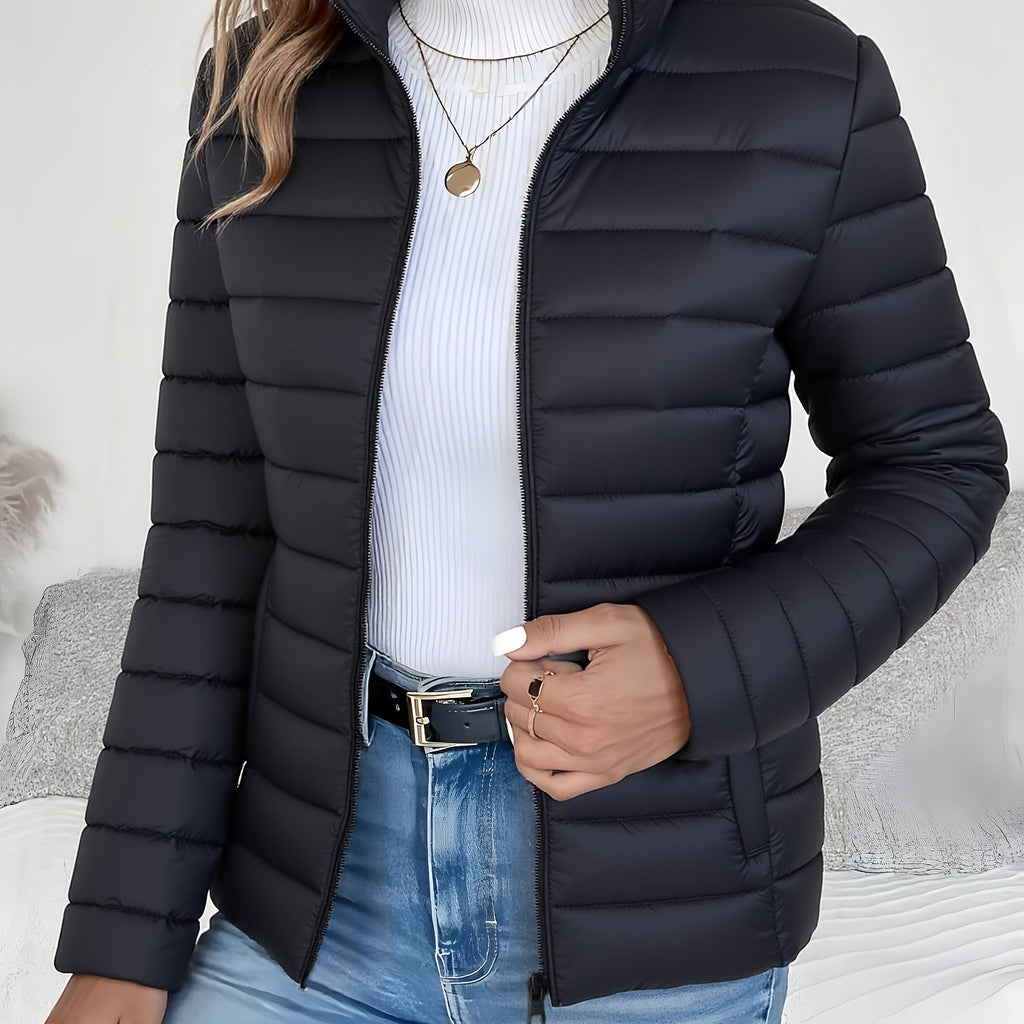 Ursula | Lightweight Quilted Zip Jacket - view 12