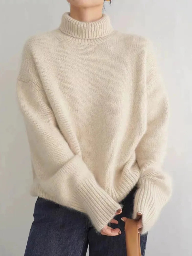 Georgia Oversized Turtleneck Sweater - view 2
