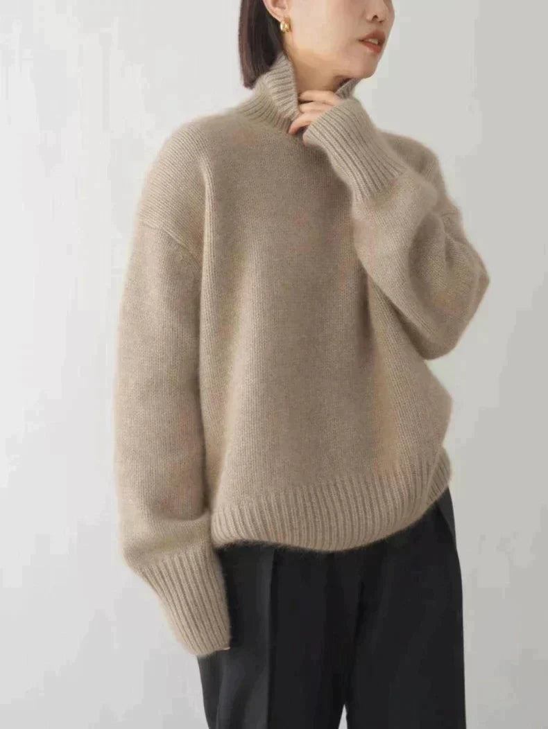 Georgia Oversized Turtleneck Sweater - view 6