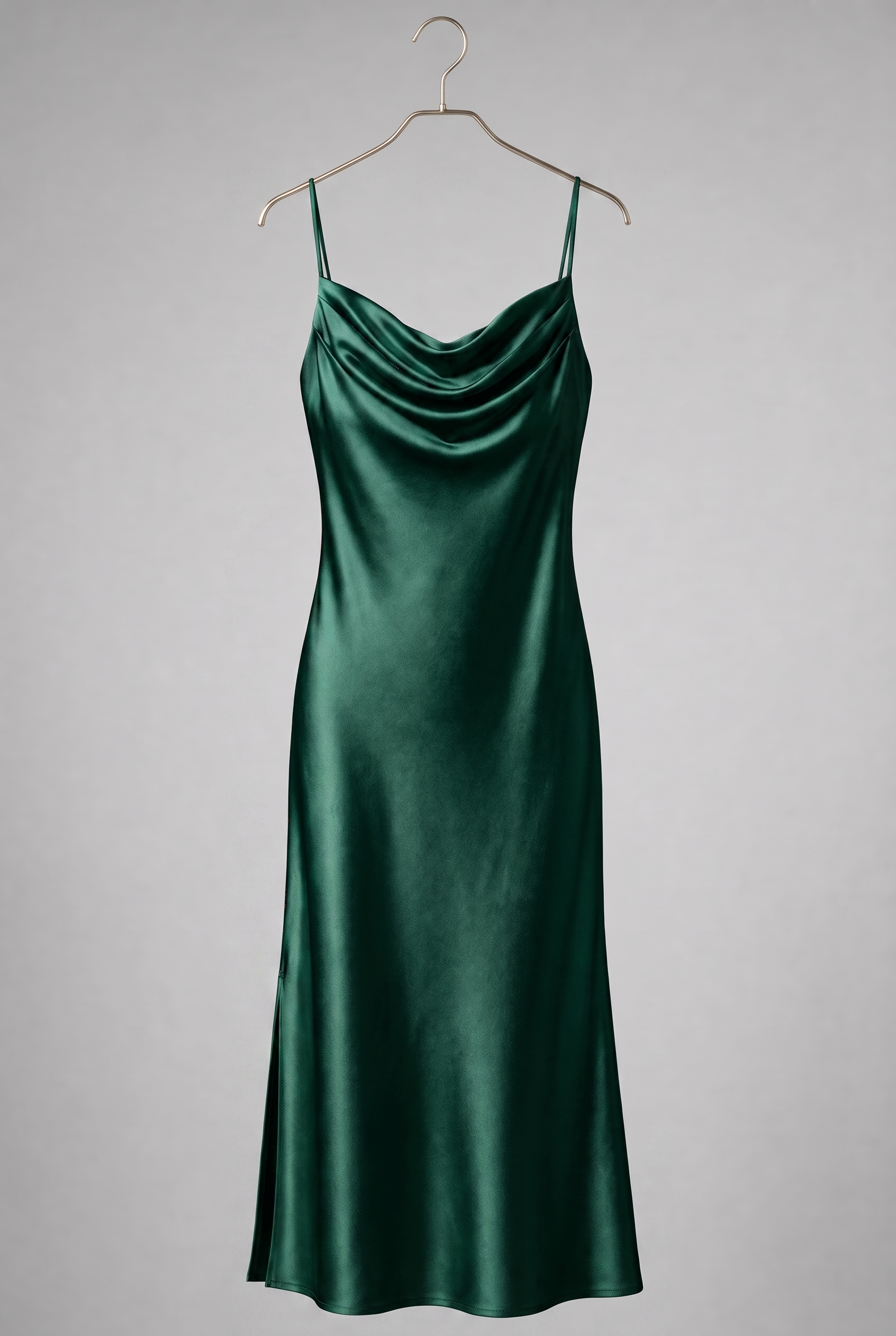 Harper — Satin Slip Midi Dress