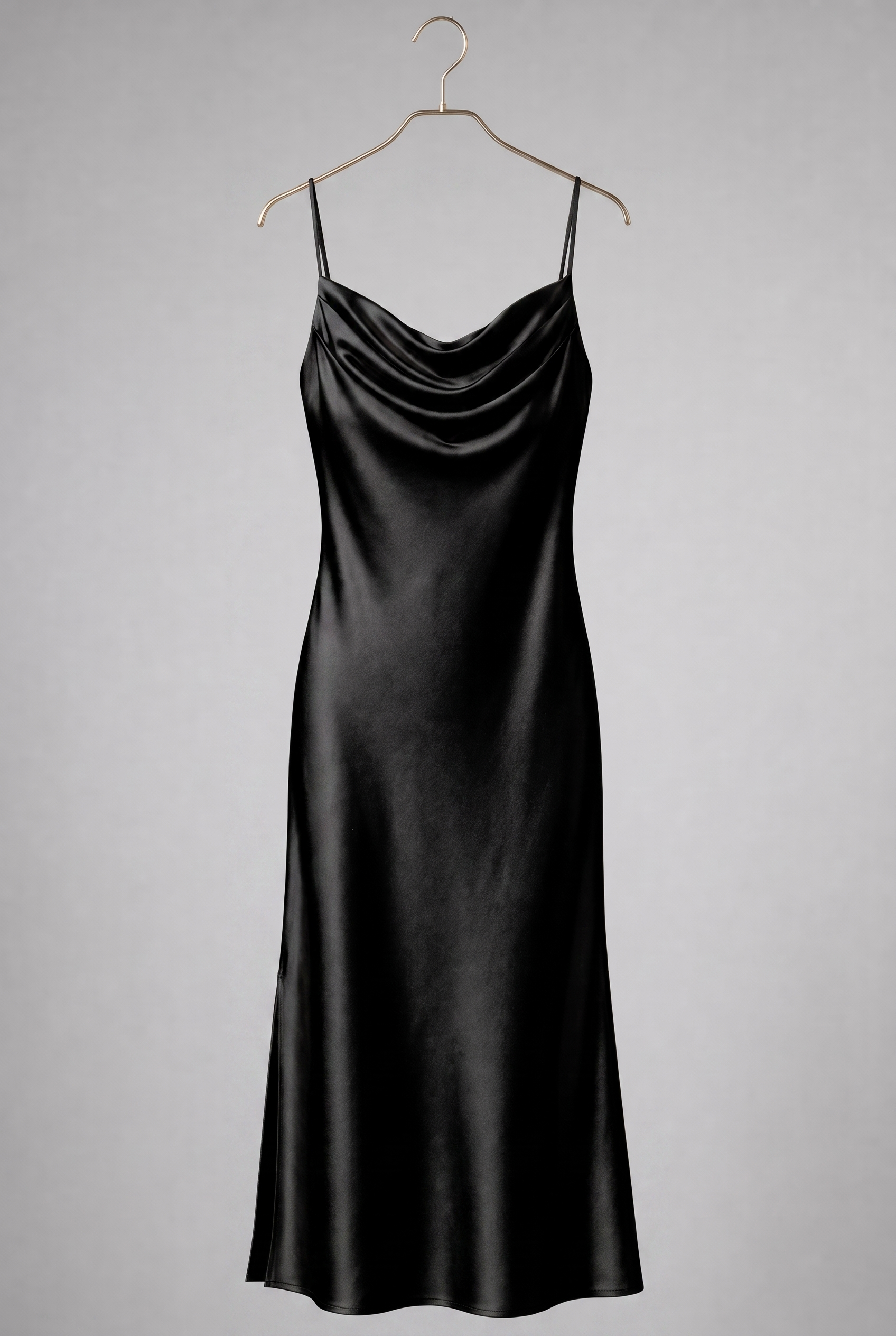 Harper — Satin Slip Midi Dress