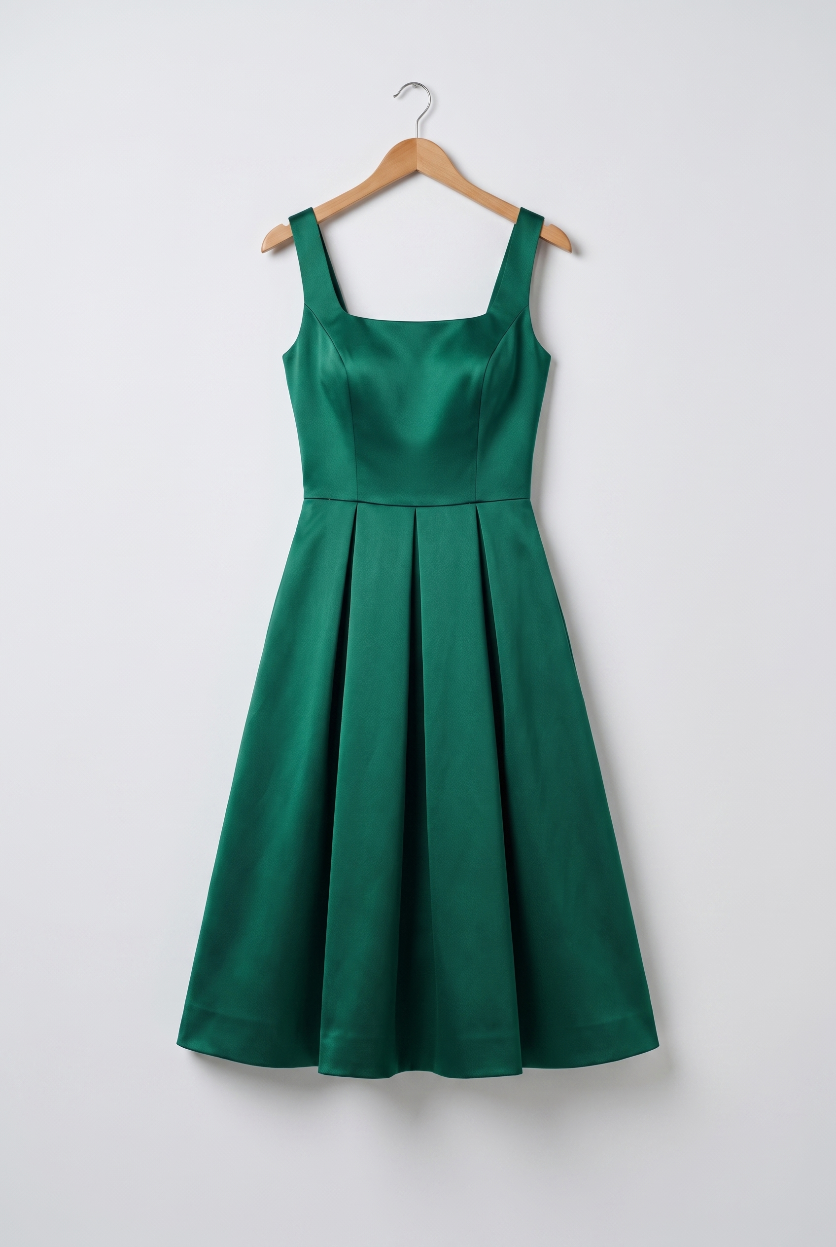 Sloane — Satin A-Line Cocktail Dress
