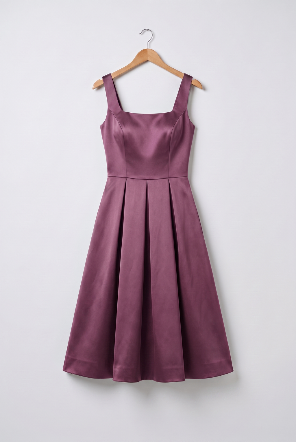 Sloane — Satin A-Line Cocktail Dress