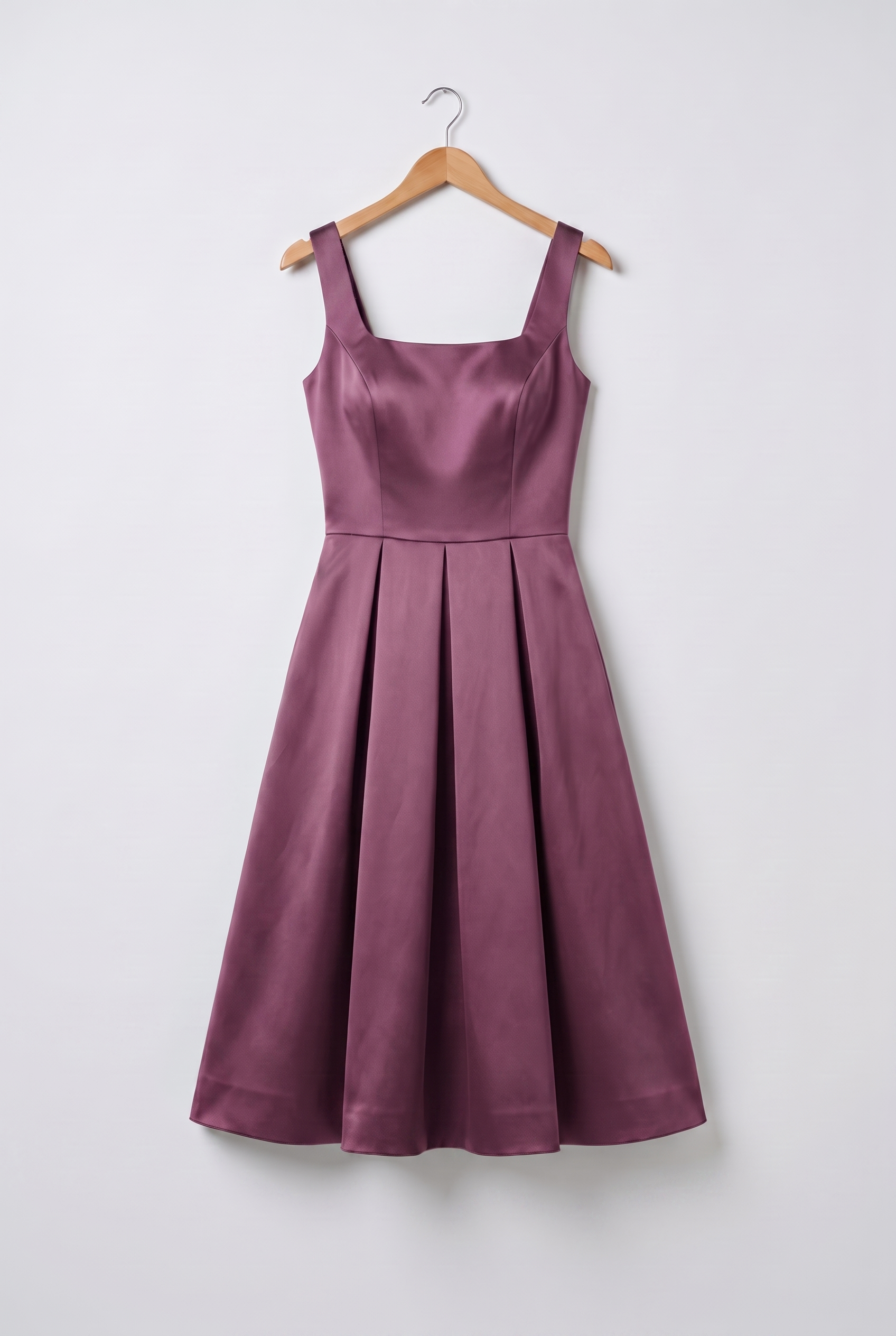Sloane — Satin A-Line Cocktail Dress