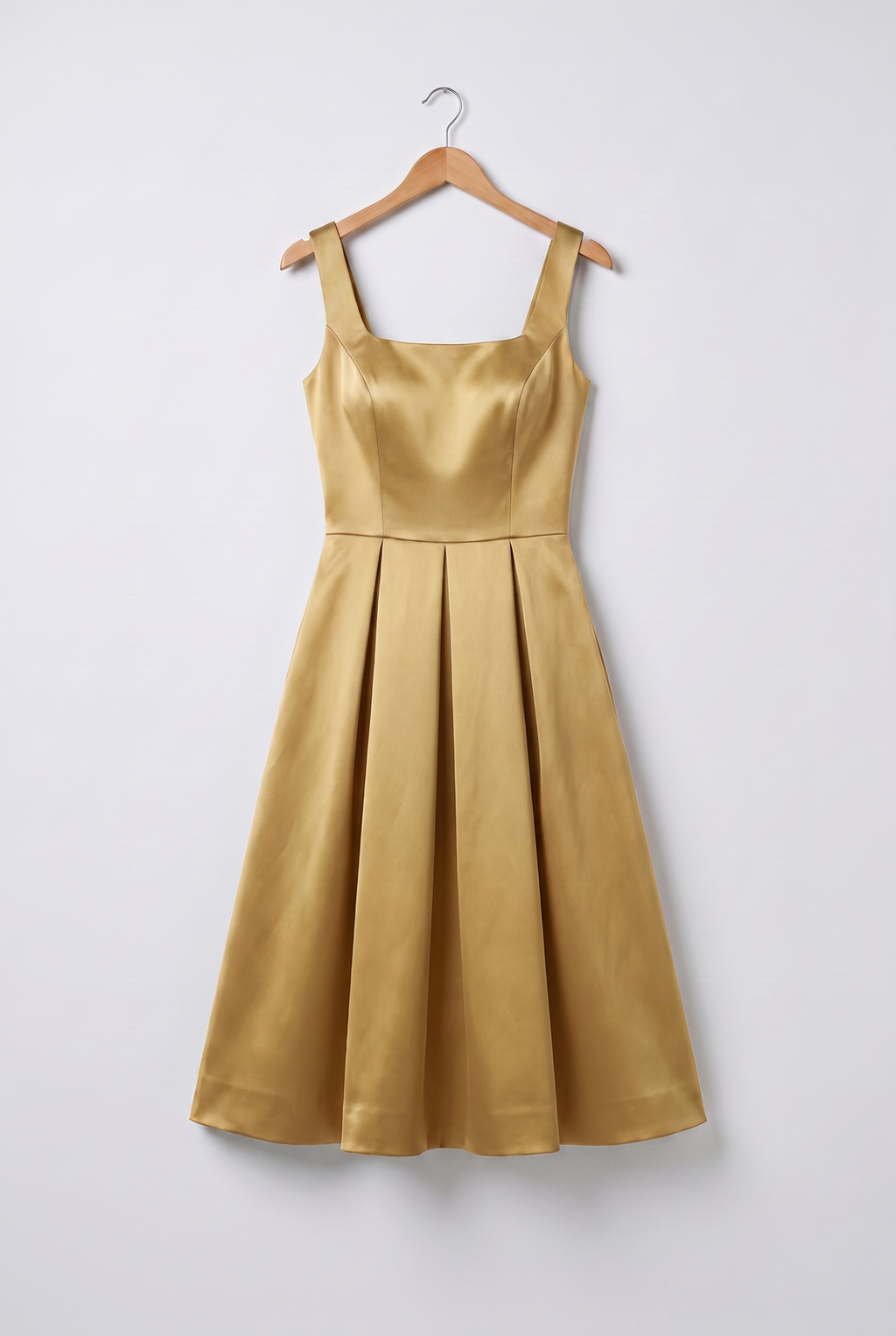 Sloane — Satin A-Line Cocktail Dress