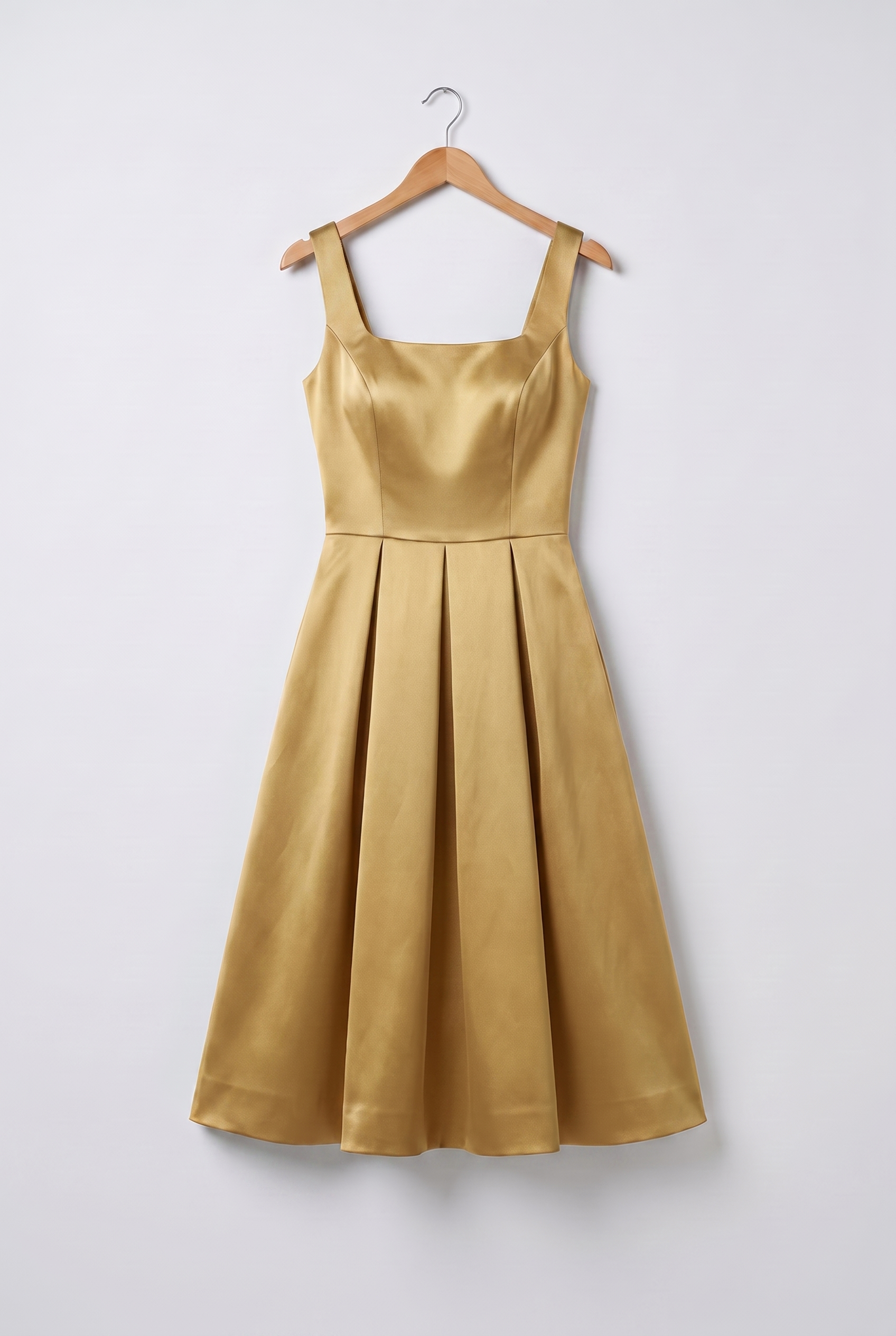 Sloane — Satin A-Line Cocktail Dress