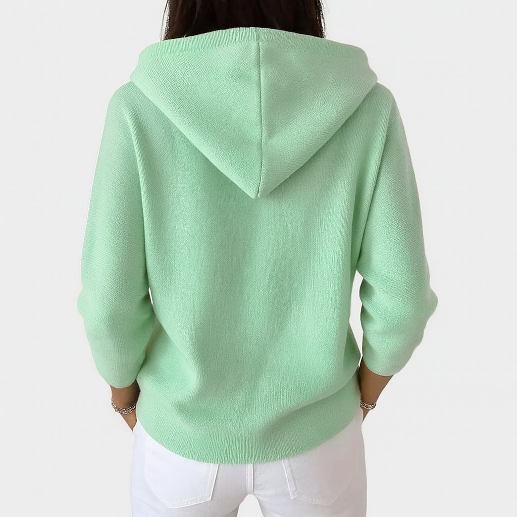 Maeve Hooded Button-Down Cardigan - view 3
