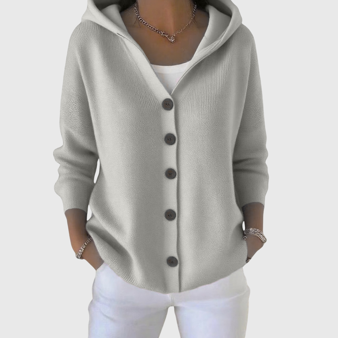Maeve Hooded Button-Down Cardigan - view 6