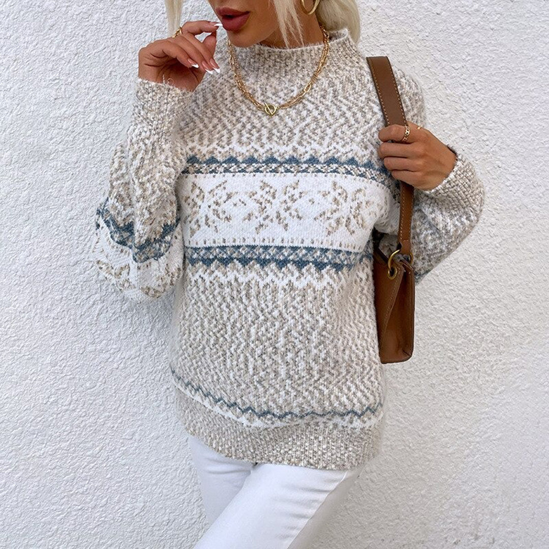Neve Snowflake Fair Isle Sweater - view 4