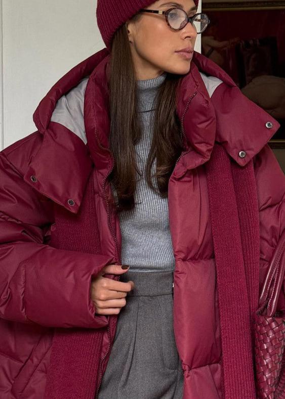 Bernadette | Detachable Hood Puffer Jacket - view 7