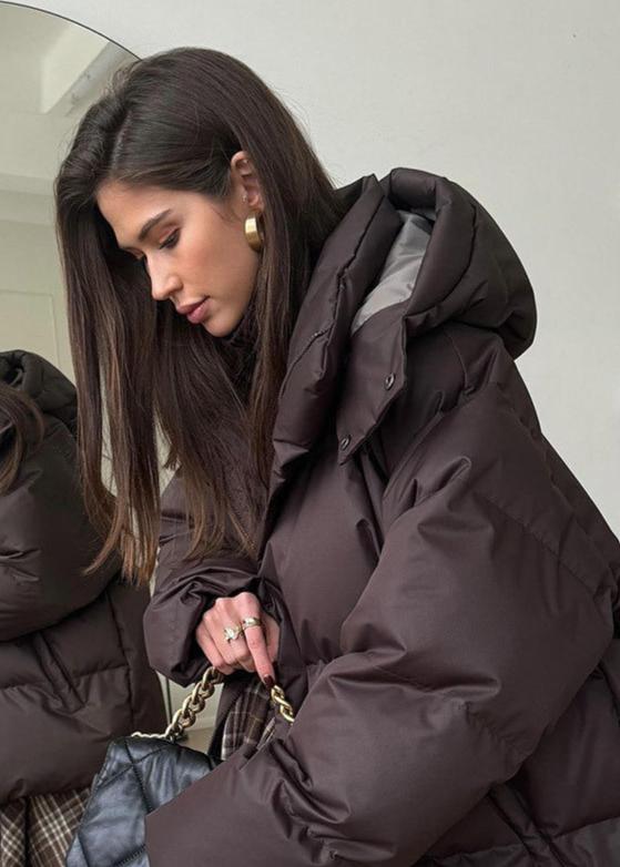 Bernadette | Detachable Hood Puffer Jacket - view 6