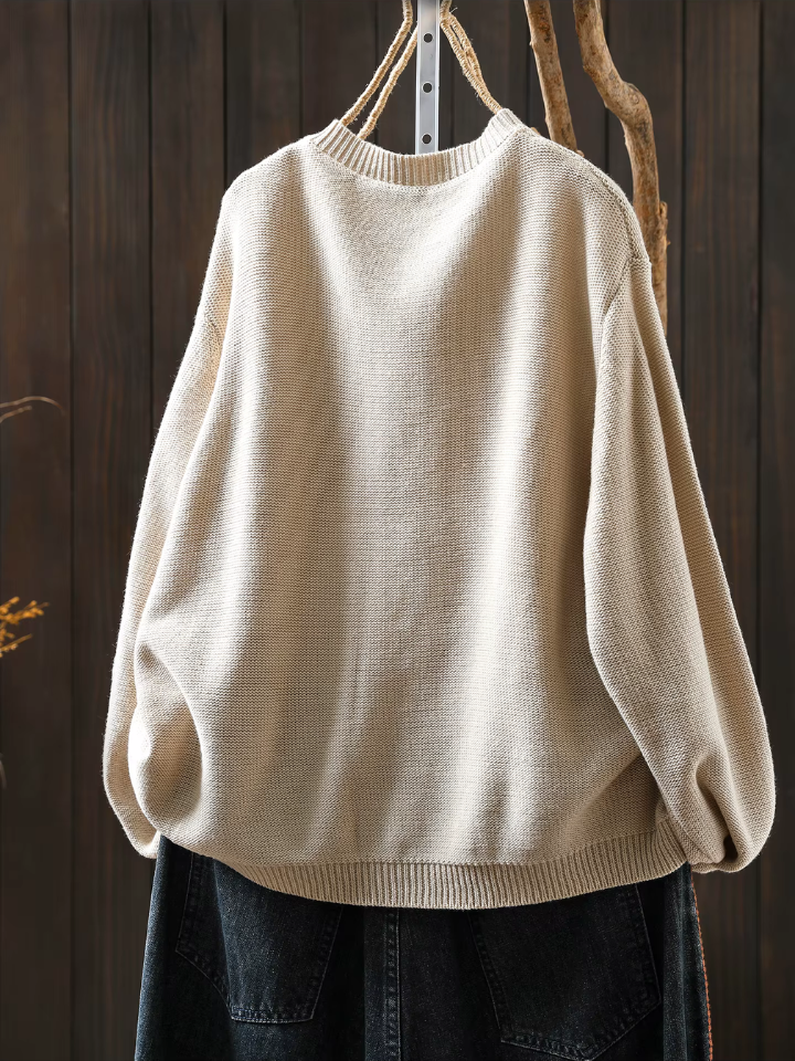 Solène Colorful Button Knit Cardigan - view 4