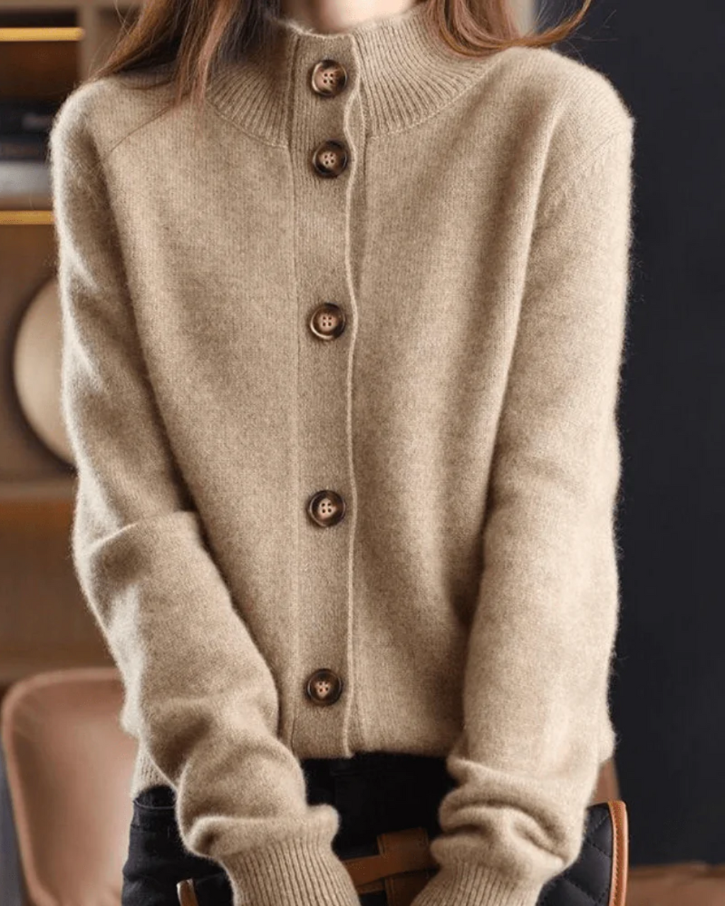 Vivienne Collared Button-Down Cardigan - view 7